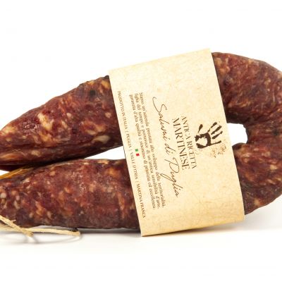 Salame dolce martinese a staffa